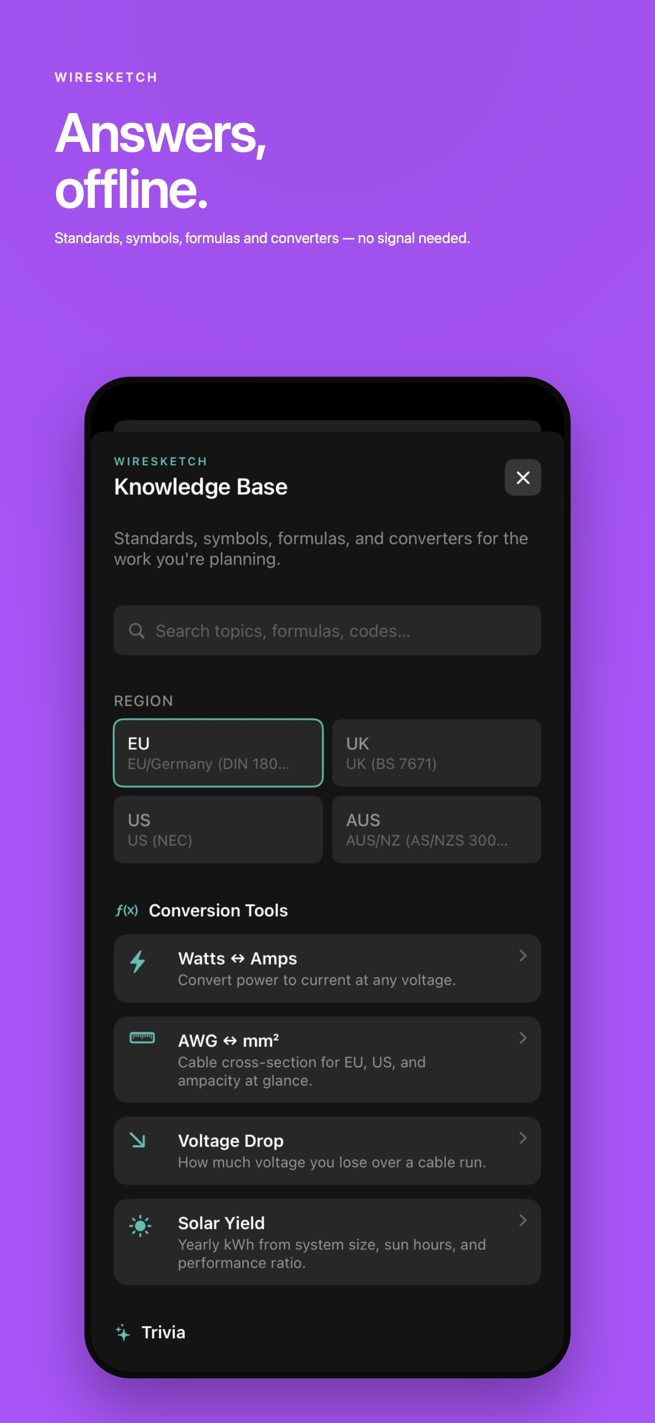 WireSketch - Electric Planner