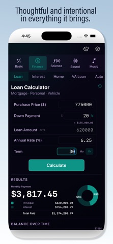 Rhythmetic Pro Calculator Screenshot 3 of 6