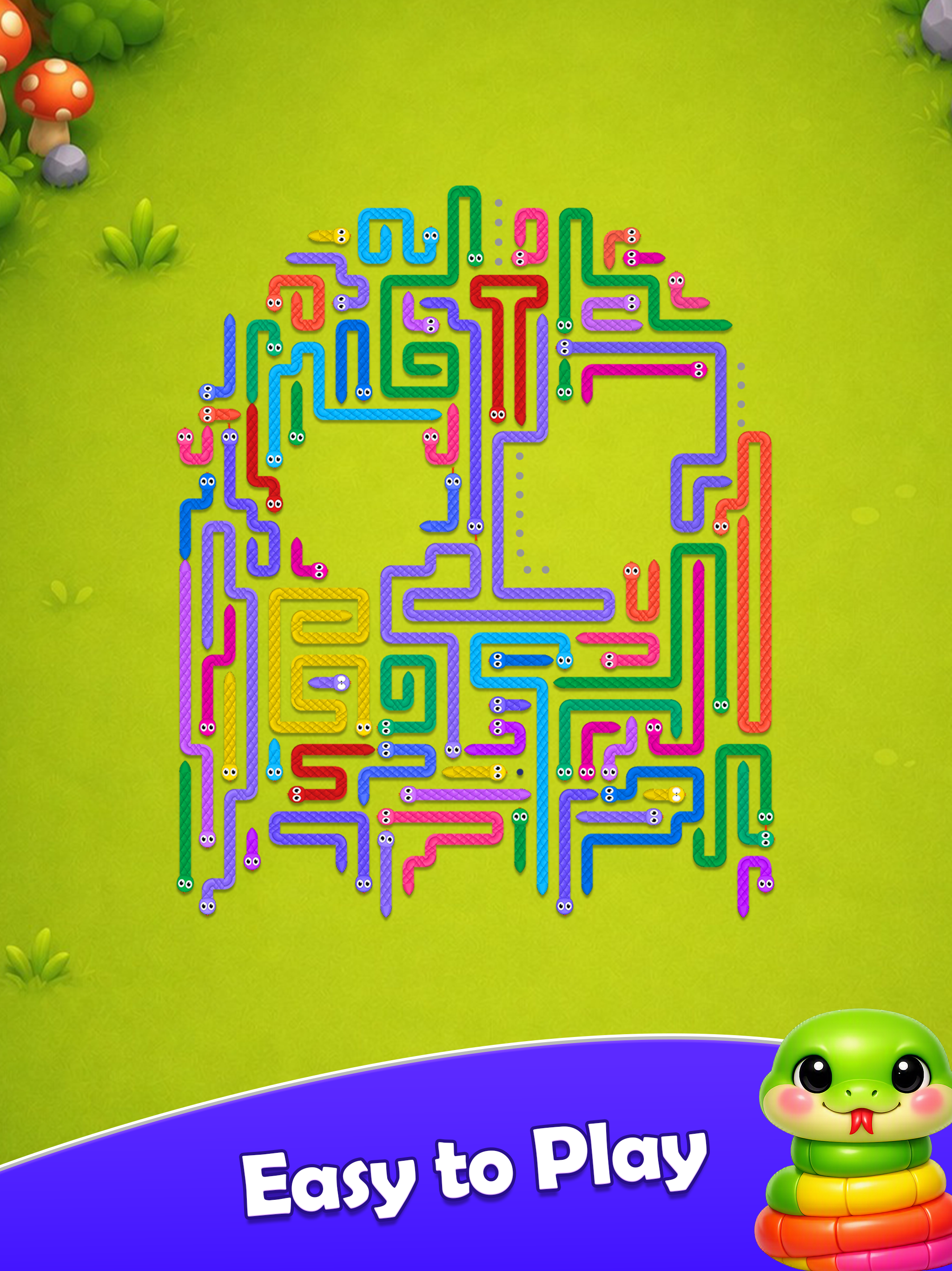 Slither Maze - Snake Puzzle screenshot 18