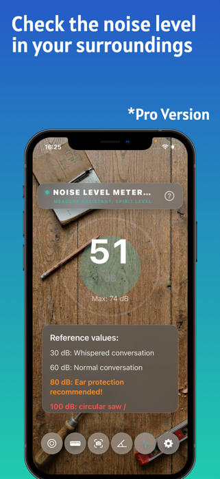 Bubble Level & Measure Toolbox Screenshot 7 of 7