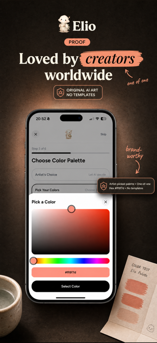 AI Logo Maker: Elio Screenshot 3 of 7
