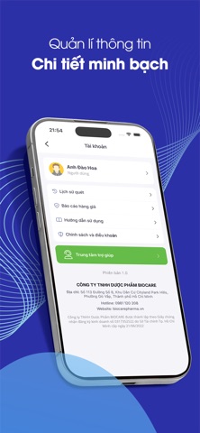 BCPAPP screenshot
