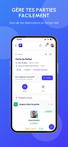 Playciz - Réserve ton padel screenshot