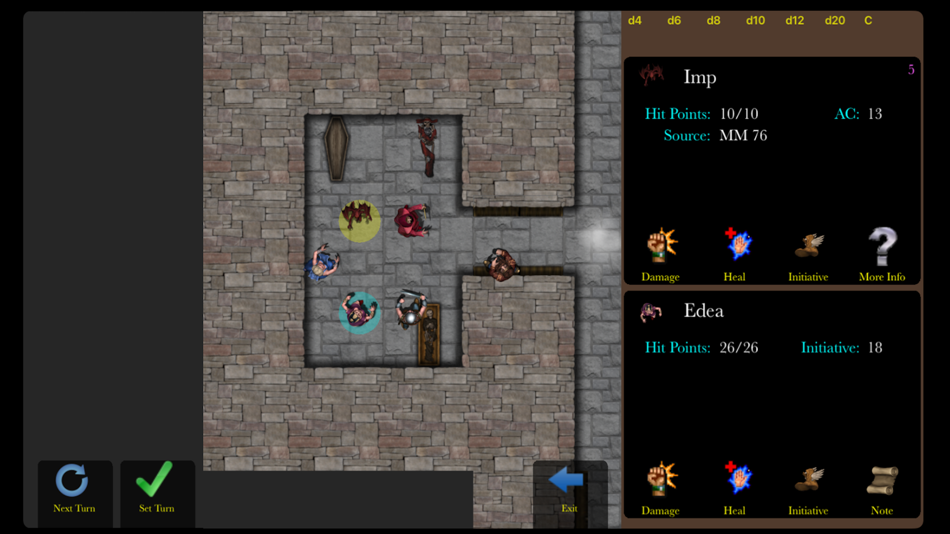 #5. Endless RPG Solo Tools for D&D (iOS) 由: Daniel Nations