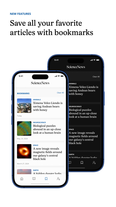 Science News Magazine Screenshot