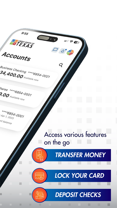 CUTX Business Banking Screenshot