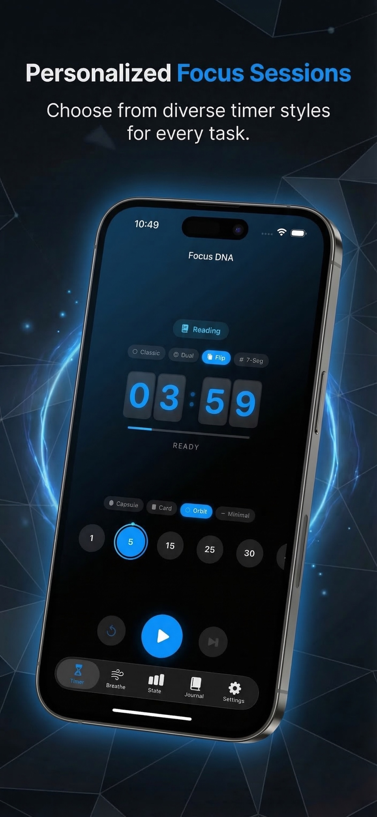 Focus DNA - Pomodoro Timer screenshot 7