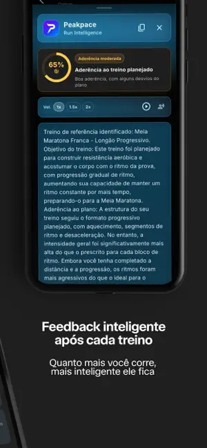 Peakpace iPhone screenshot 5