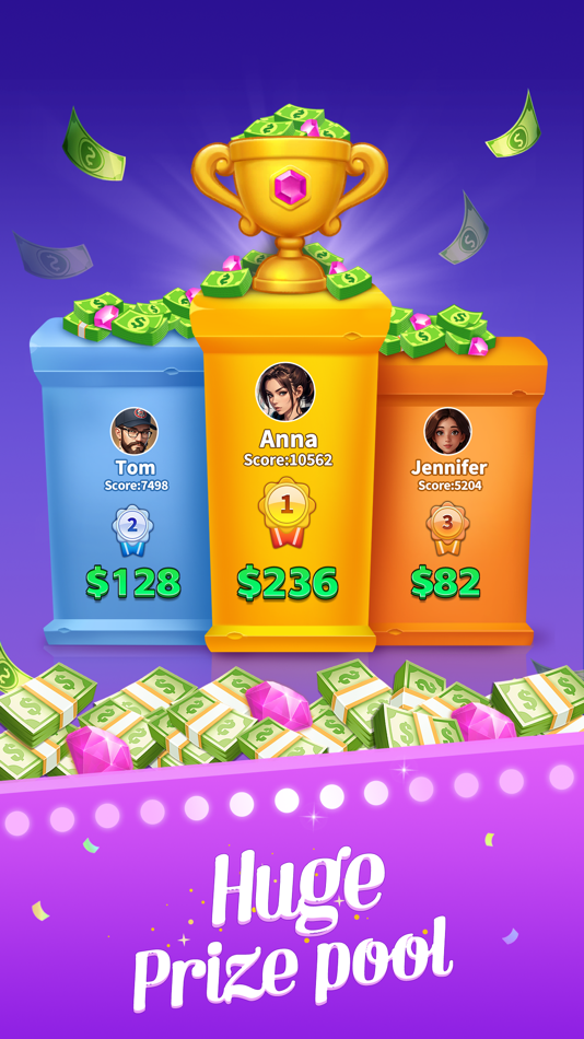 #6. Bubble Treasure: Win Real Cash (iOS) Podle: BILLION REAL TECHNOLOGY LIMITED