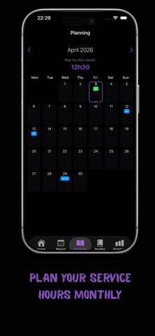 M.Planner Plan your ministry iPhone screenshot