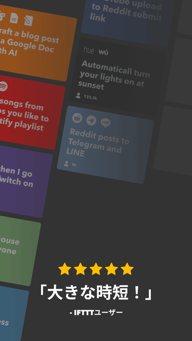 IFTTT - あなたのビジネスと自宅を自動化するのおすすめ画像2