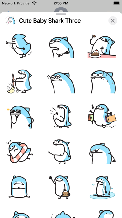 Cute Baby Shark Three Screenshot