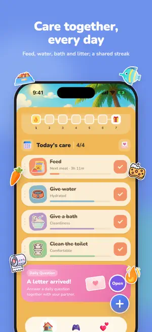 Pet Garden: Couple Pet Care screenshot 2