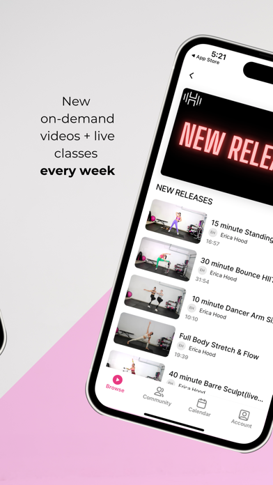 HoodFit: Fitness App for Women Screenshot