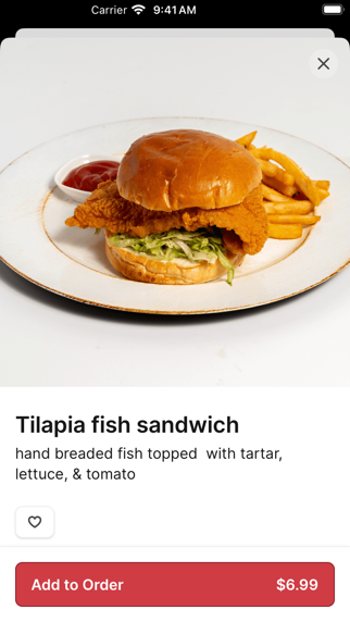 US Fried Chicken To Go iPhone screenshot 3 - Food & Drink app