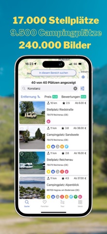 Stellplatz-Radar von PROMOBIL screenshot 2