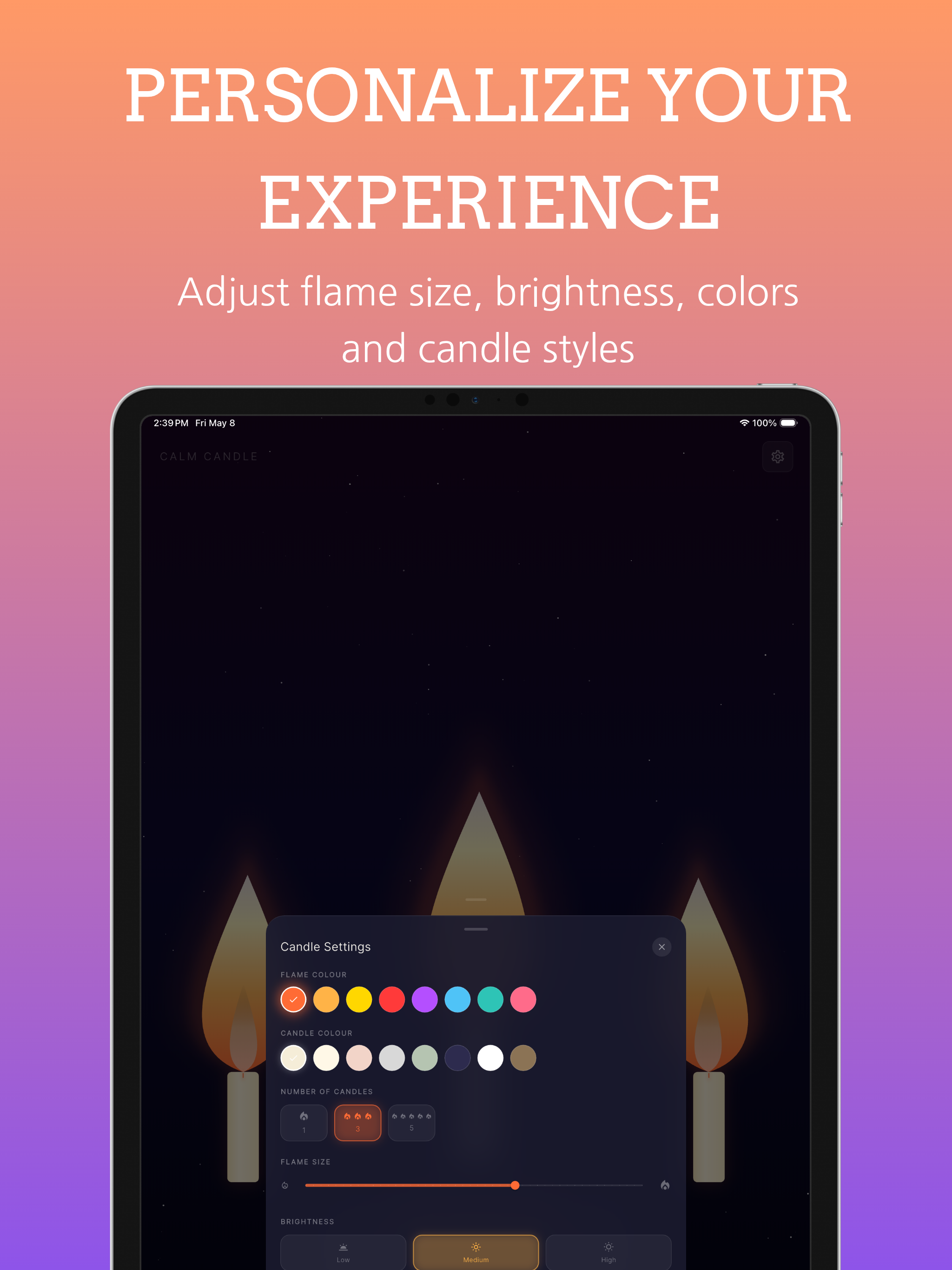 Calm Candle: Sleep Sounds