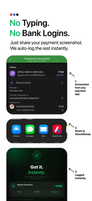 AboutMoney - Expense Tracker screenshot 1