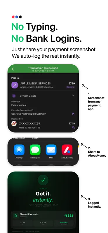 AboutMoney - Expense Tracker screenshot 1 of 6