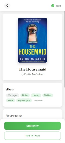 NextRead: AI Book Tracker screenshot