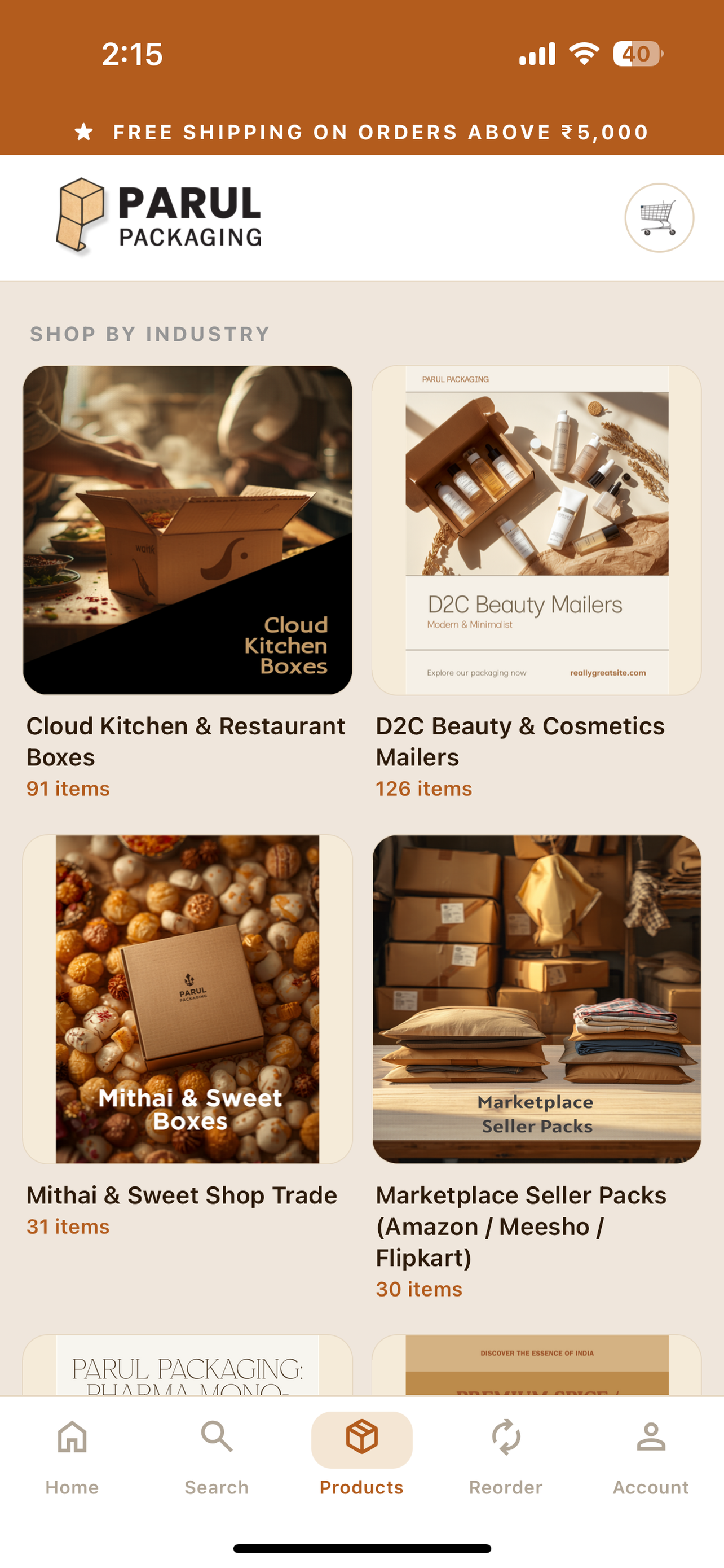 Parul Packaging screenshot 5