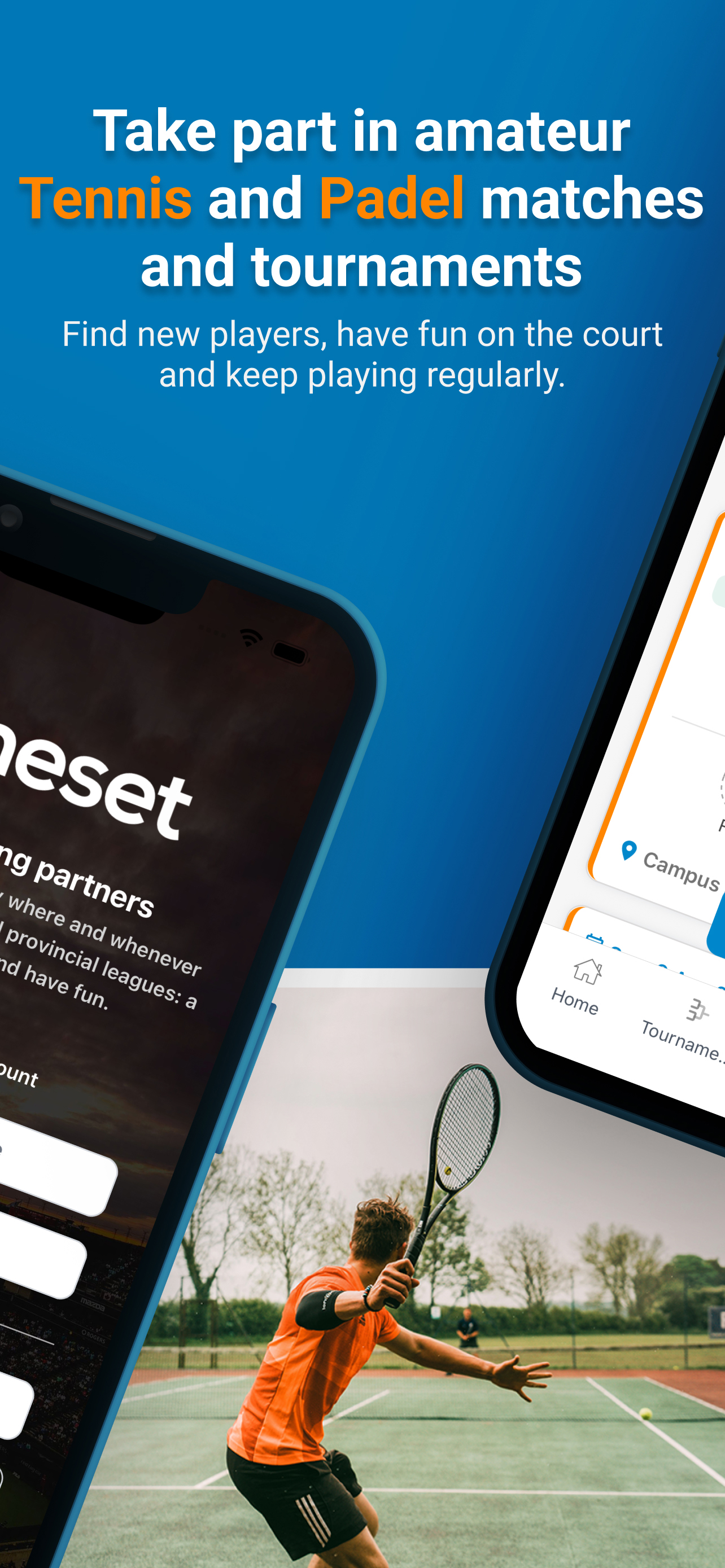 Gameset - Tennis and Padel screenshot 2