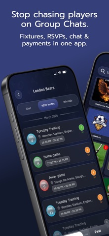 Invitem: Team & Club Manager screenshot