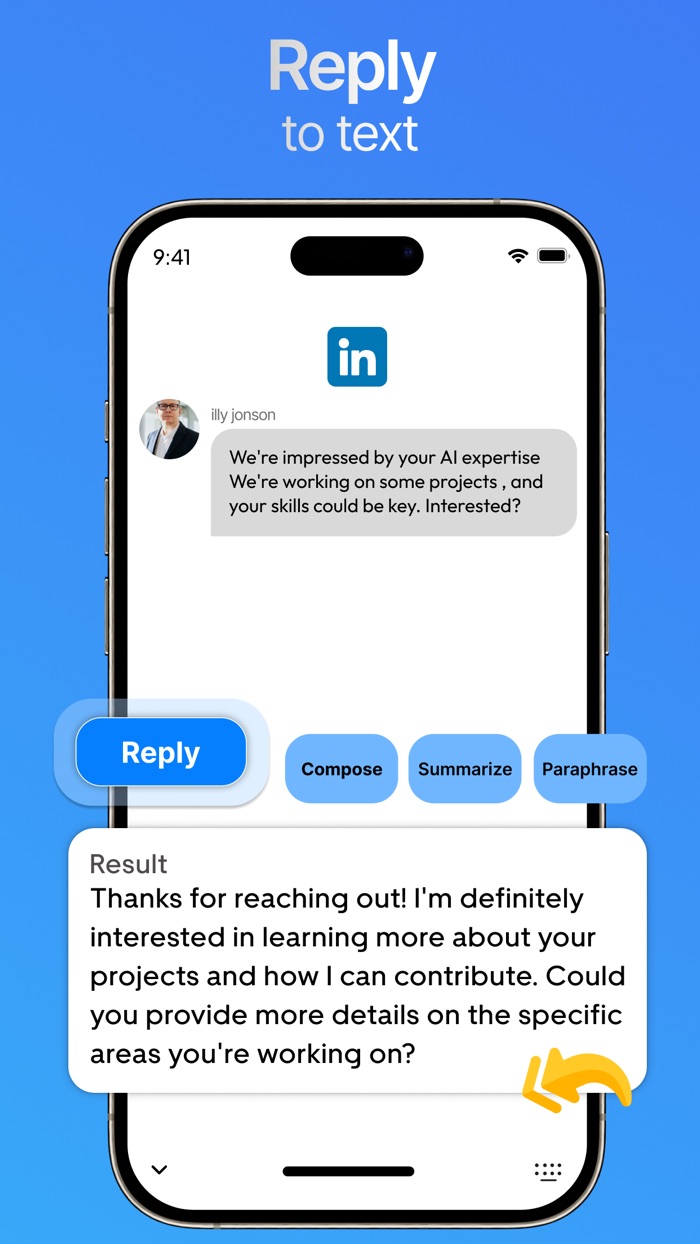 AI Typing Keyboard  AI Writer