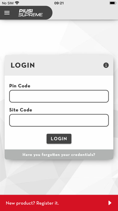 PIUSI SUPREME iPhone screenshot 3 - Utilities app