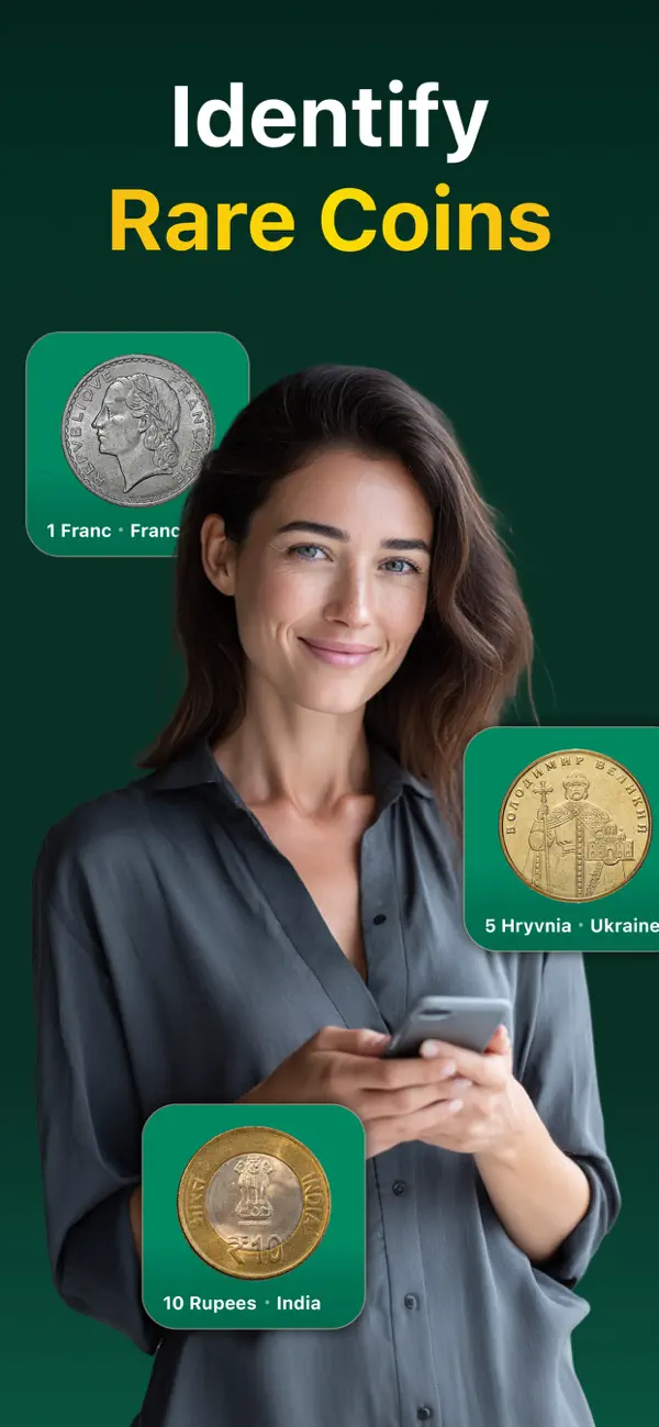 #4. Coin+ Identifier . (iOS) Ved: Livintis W.L.L.