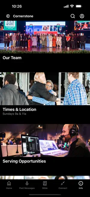 Cornerstone Church Athens screenshot 4