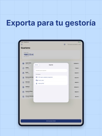 Guarismo iPad screenshot