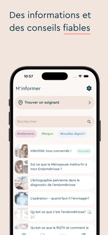 Gynger - Santé des femmes iPhone screenshot 5