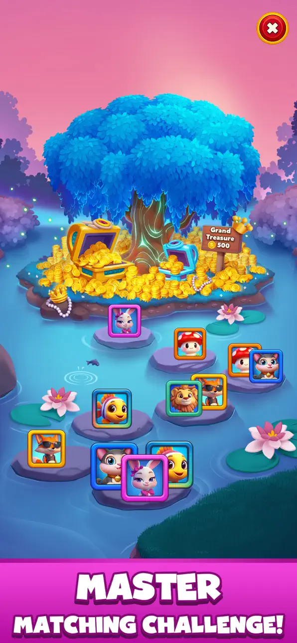 Goodwill Tiles: Match & Rescue iOS Mod IPA screenshot 5 - iOS game interface