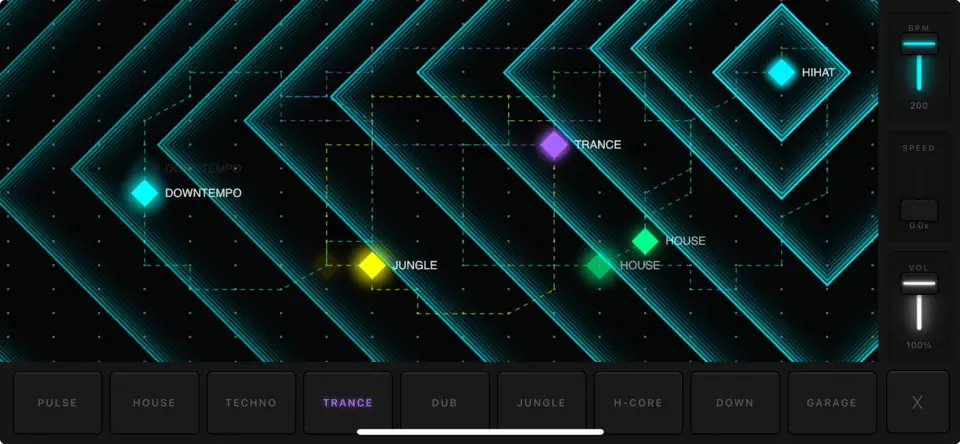 Скриншот Visual Beat Maker на iPhone 3