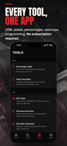 MaxRep: 1RM Calculator screenshot 5