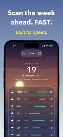 Sunroof: Forecasts that Fit iPhone screenshot 5