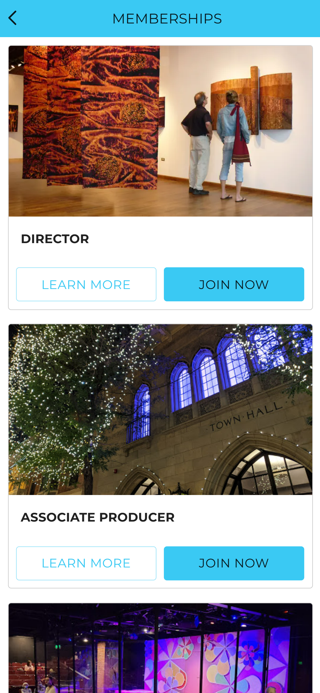 Town Hall Arts Center screenshot 2