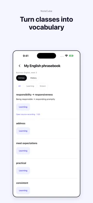 Voice Recorder: NoteCube screenshot 3