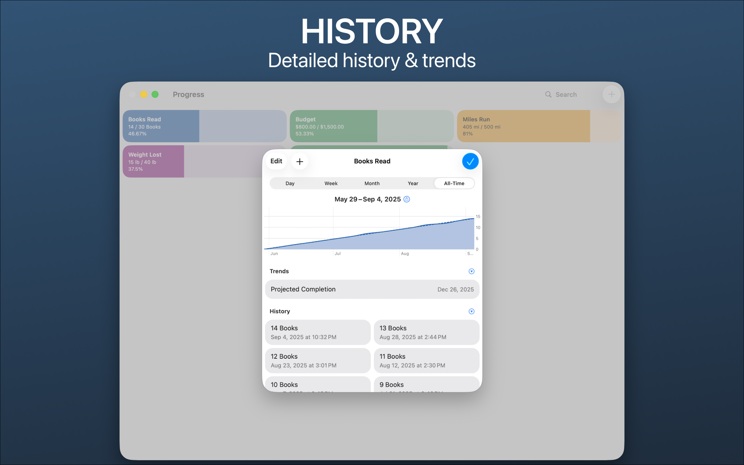 Progress - Goal Tracker