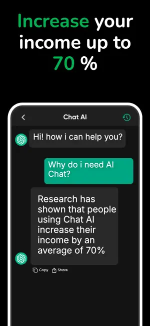 ChatAI Artificial Intelligence screenshot 3