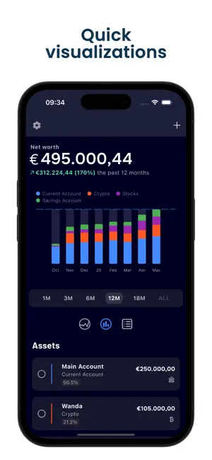 Net Worth Tracker - AssetView screenshot 3