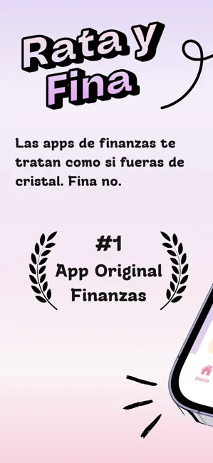 Rata y Fina: Control de Gastos iPhone screenshot 1