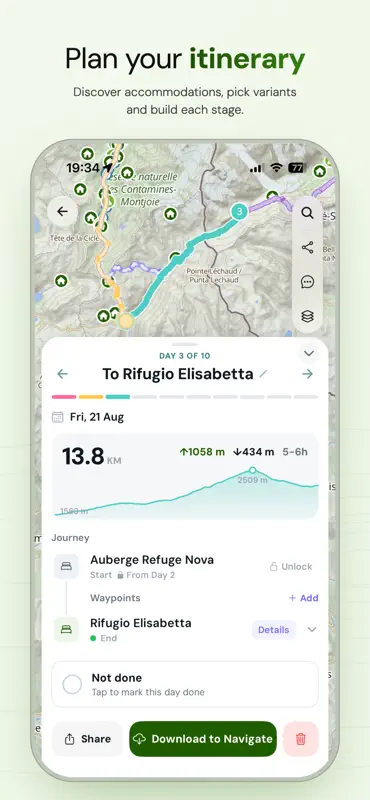 Traileasy: Multi-Day Hiking screenshot 3 of 6