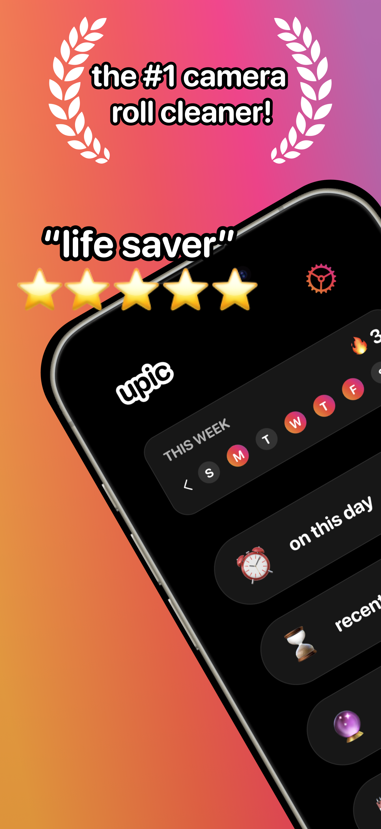 upic: camera roll cleaner