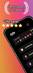 upic: camera roll cleaner screenshot