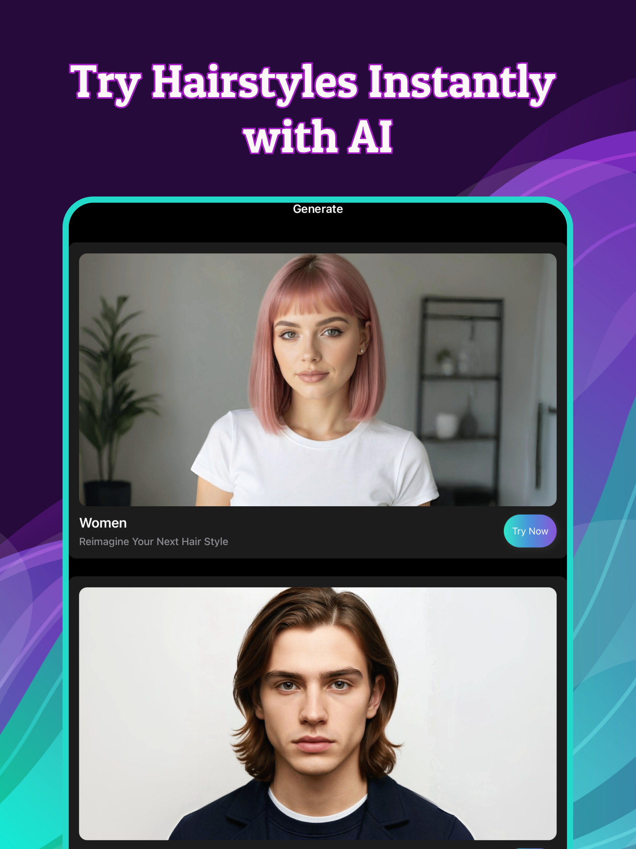 Hairz: AI Hair Style Changer