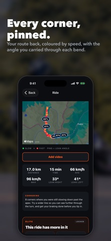 Apex: Motorcycle Lean Tracker Screenshot 3 of 7