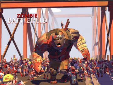 Zombie Battlefield: Last Stand iPad screenshot