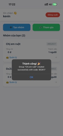 GroupBill screenshot